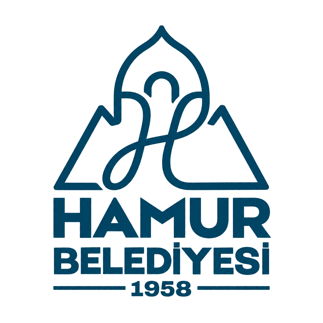 Hamur Belediyesi - Ağrı logosu