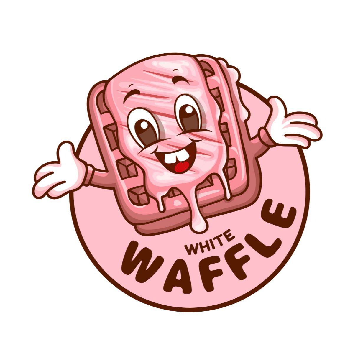 White Waffle logosu